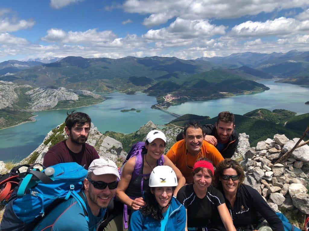 Grupo en la Cumbre del Gilbo