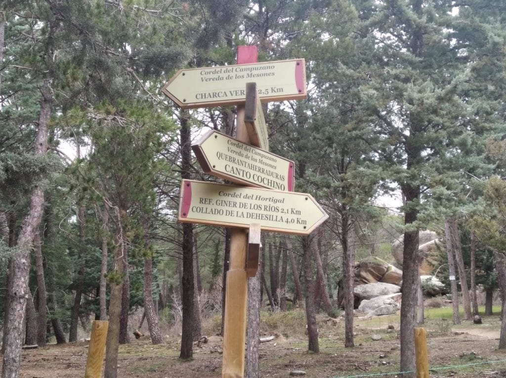Encrucijada en la Pedriza
