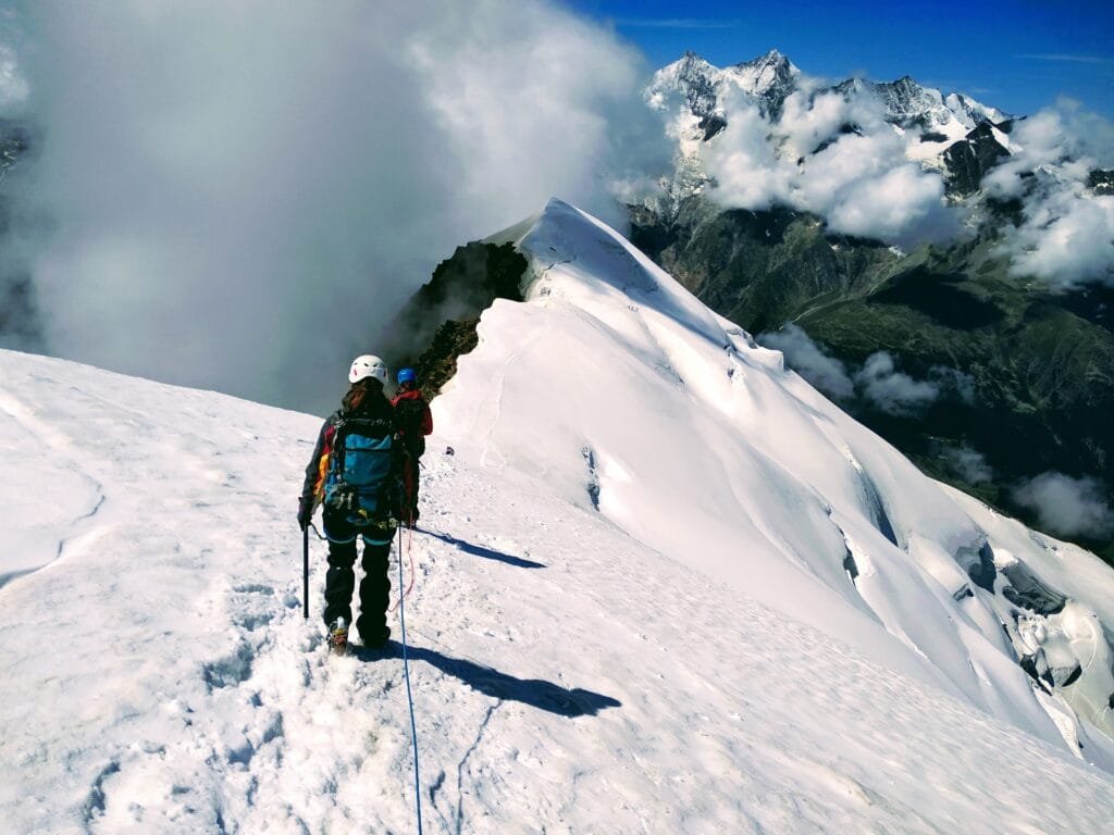 Ruta normal al Weissmies