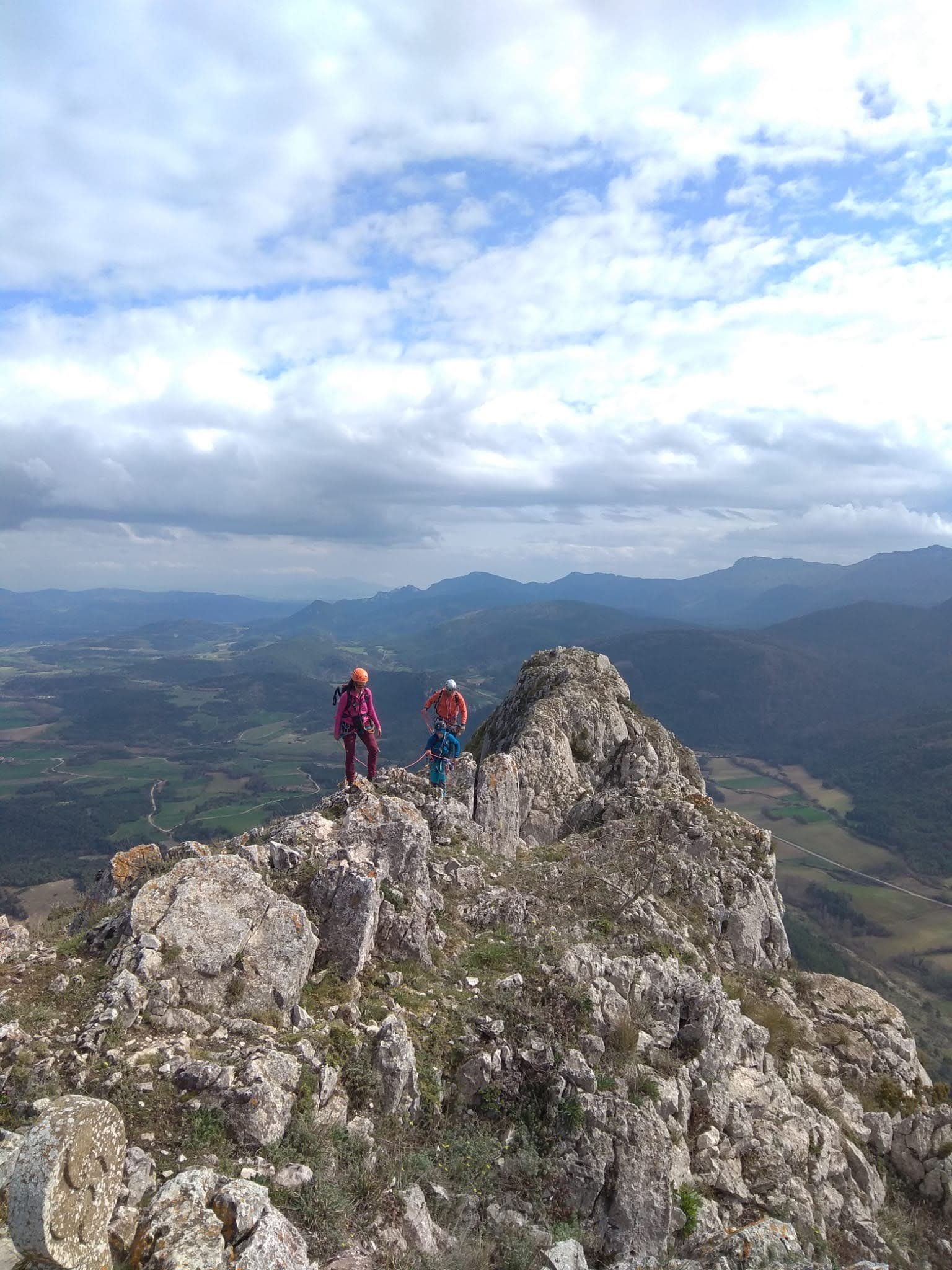 Peña de Karria por la arista SE