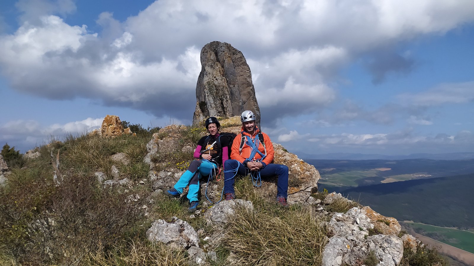 Peña de Karria por la arista SE