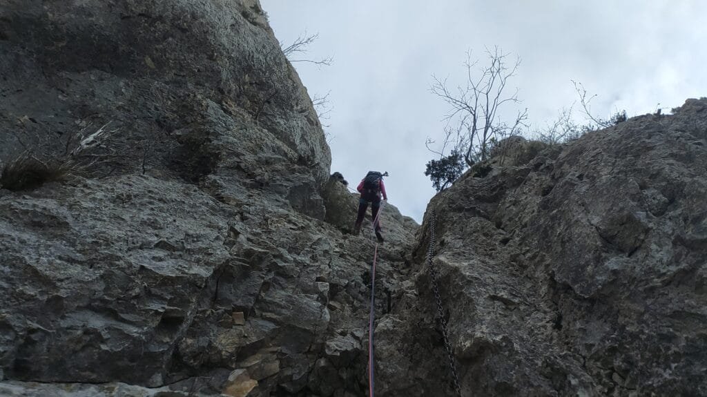 Peña de Karria por la arista SE