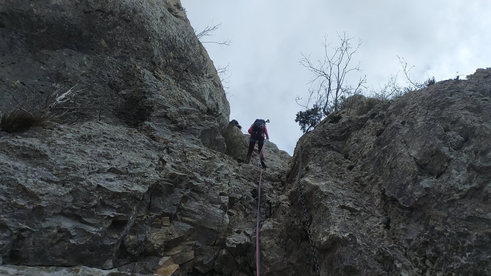 Peña de Karria por la arista SE