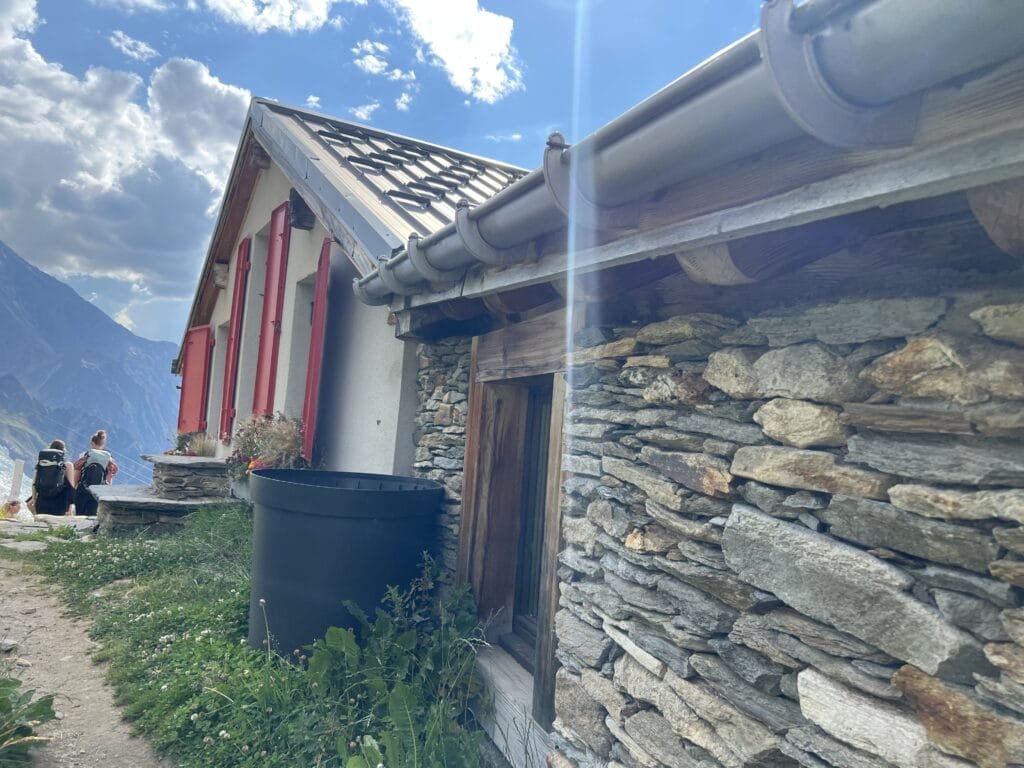 Refugio de los Alpes