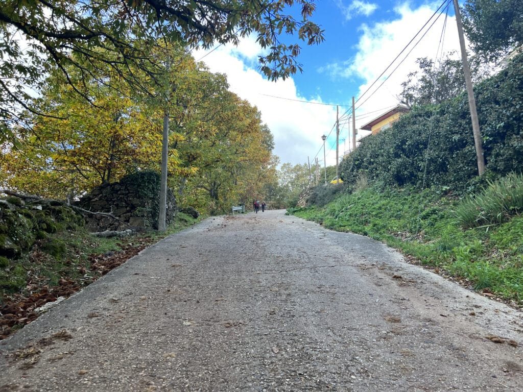 Castañar del Tiemblo desde Casillas
