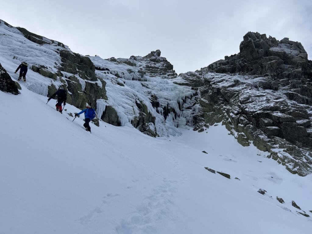 Cascadas de hielo en Guadarrama