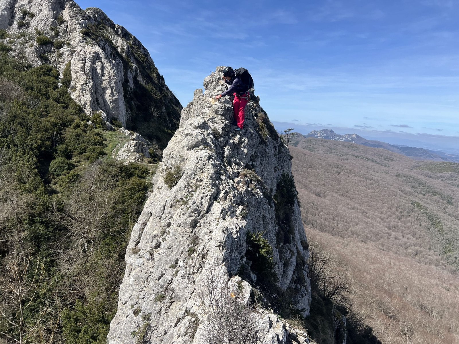 Cresta de Eskamelo - Sierra de Toloño
